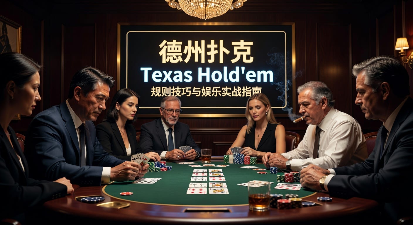 德州扑克 texas hold'em 入门到实战指南