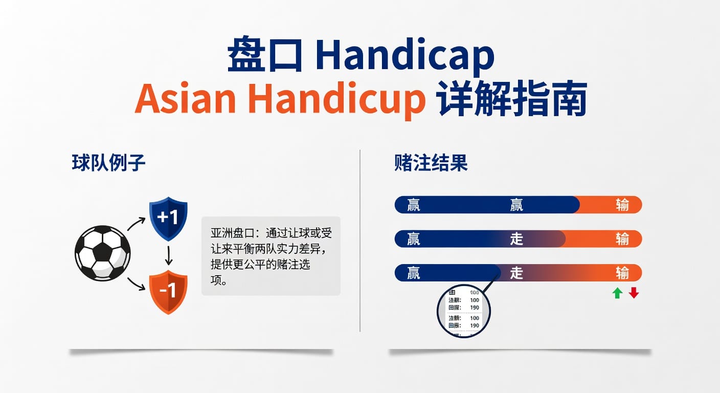 盘口 handicap asian handicap：让球盘路与实战解读