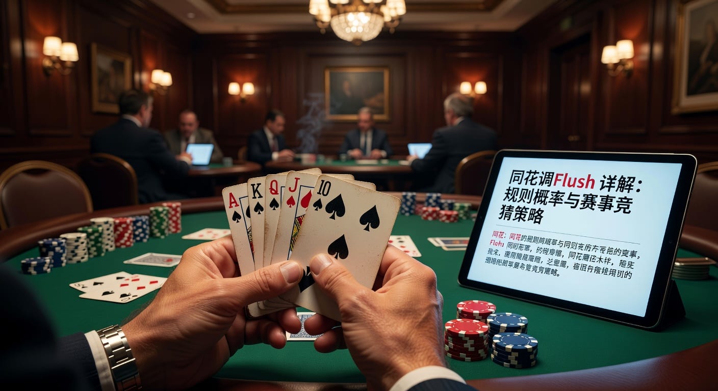 同花顺 straight flush投注技巧与识别要点