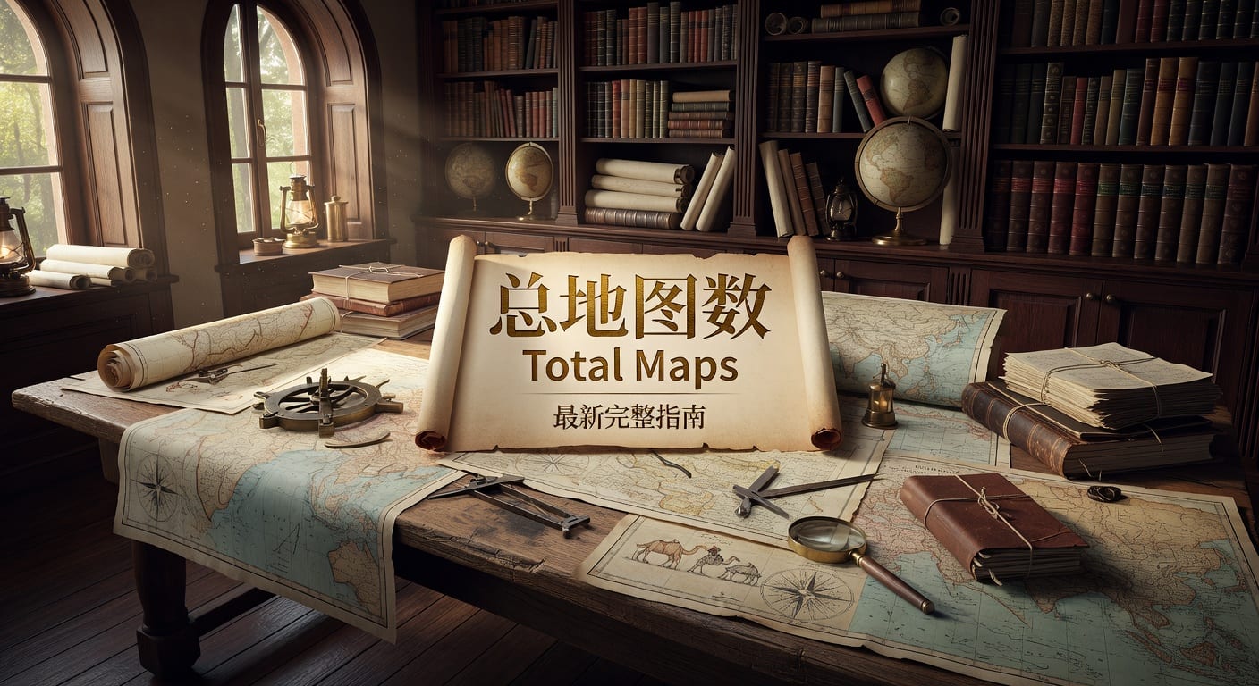 总地图数 Total Maps 解析｜大好玩560cc