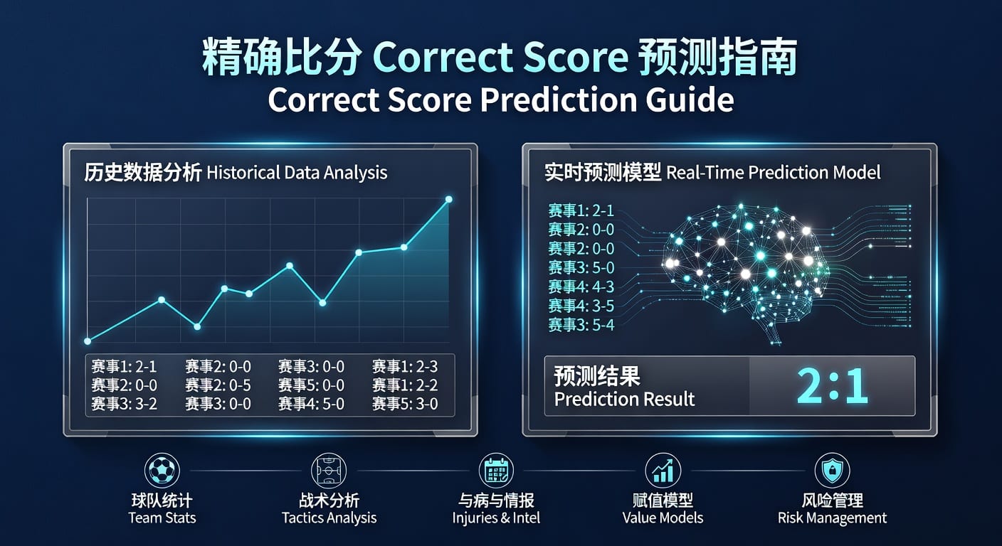 精确比分 correct score 2026年实战分析与投注技巧