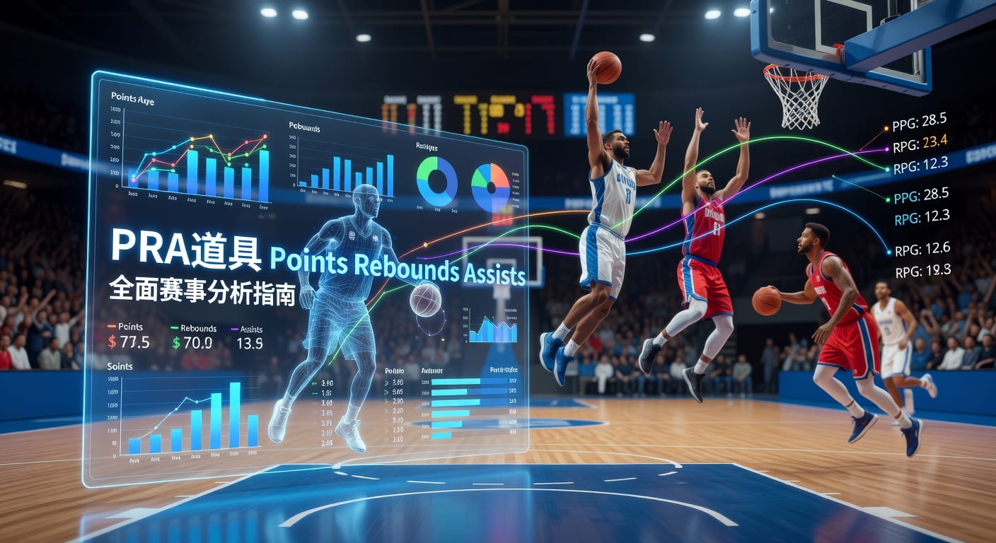 PRA道具 points rebounds assists 读法与投注技巧