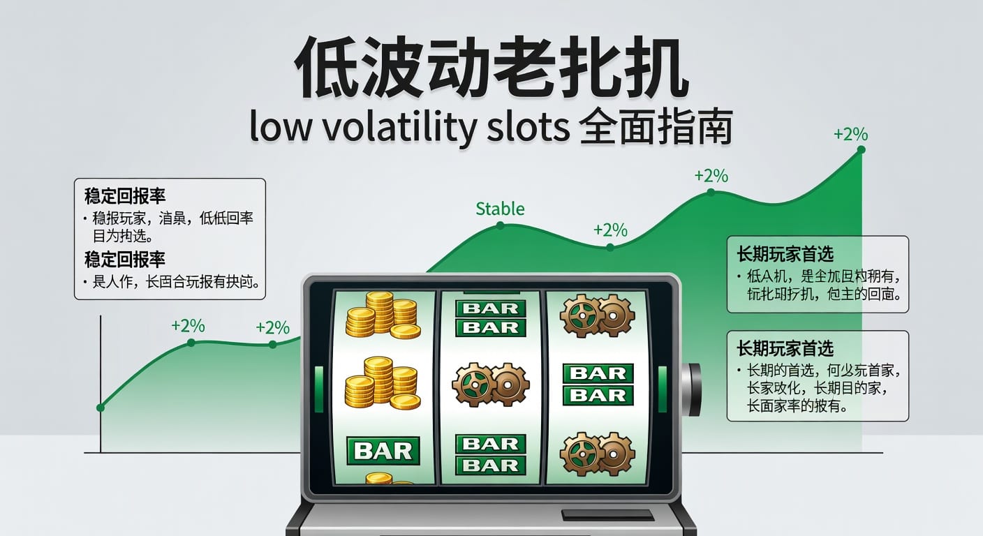 低波动老虎机 low volatility slots 玩法与选机要点