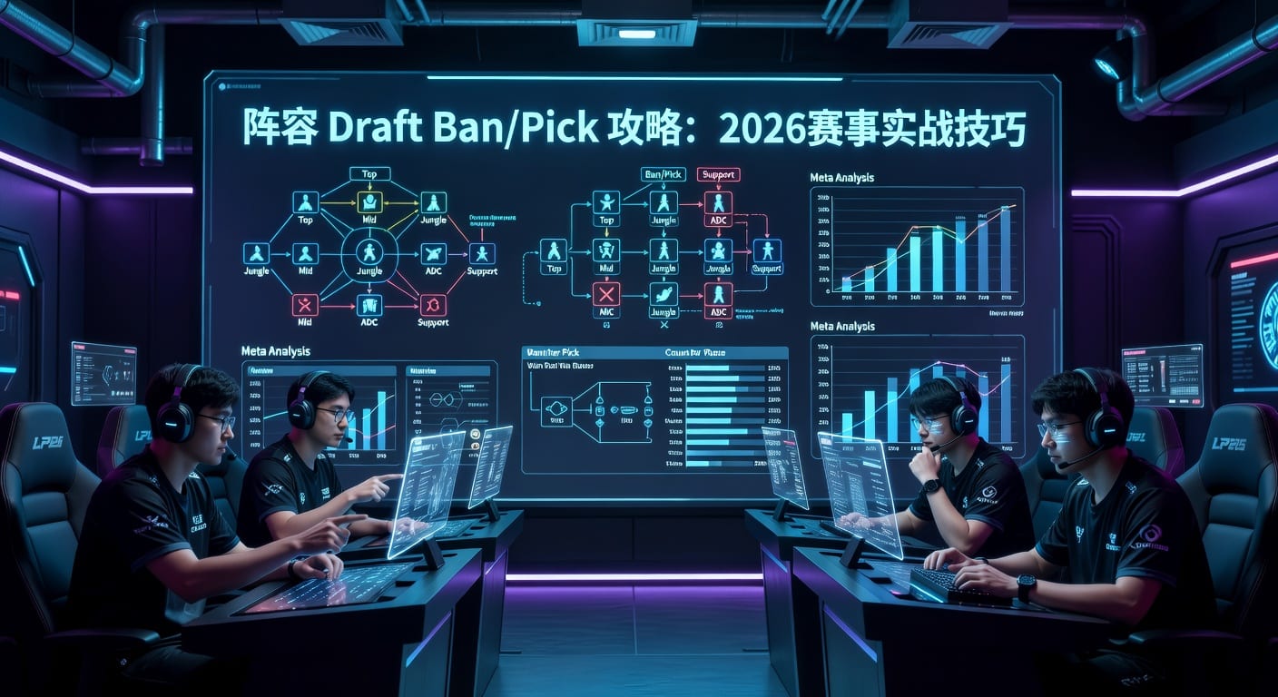 阵容 Draft Ban/Pick：禁选逻辑与赛事判断